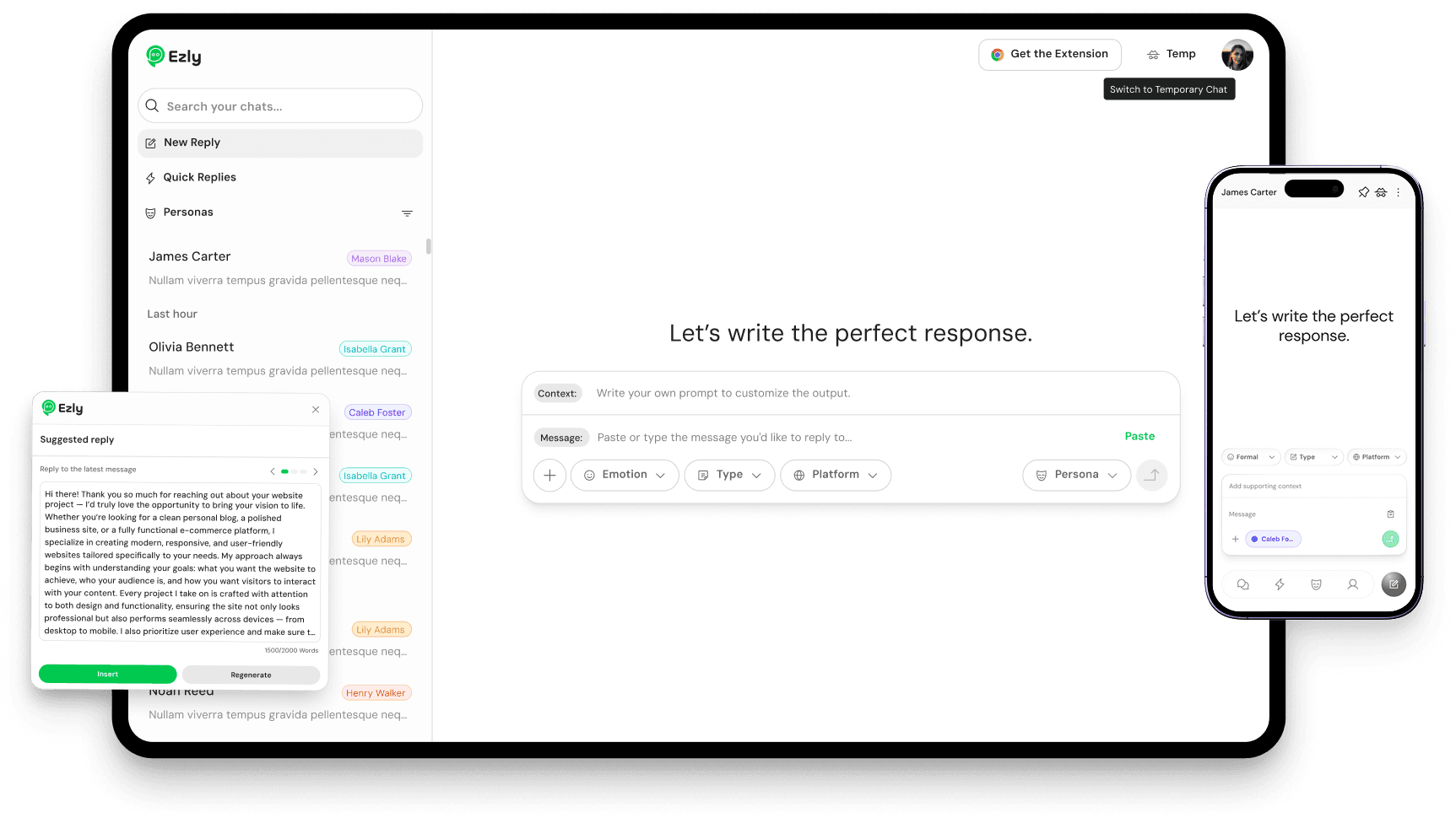 Contact illustration